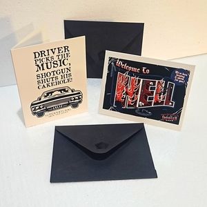Supernatural Greeting Cards Blank 2 pack